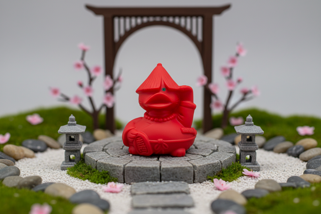Red Lucky Duck