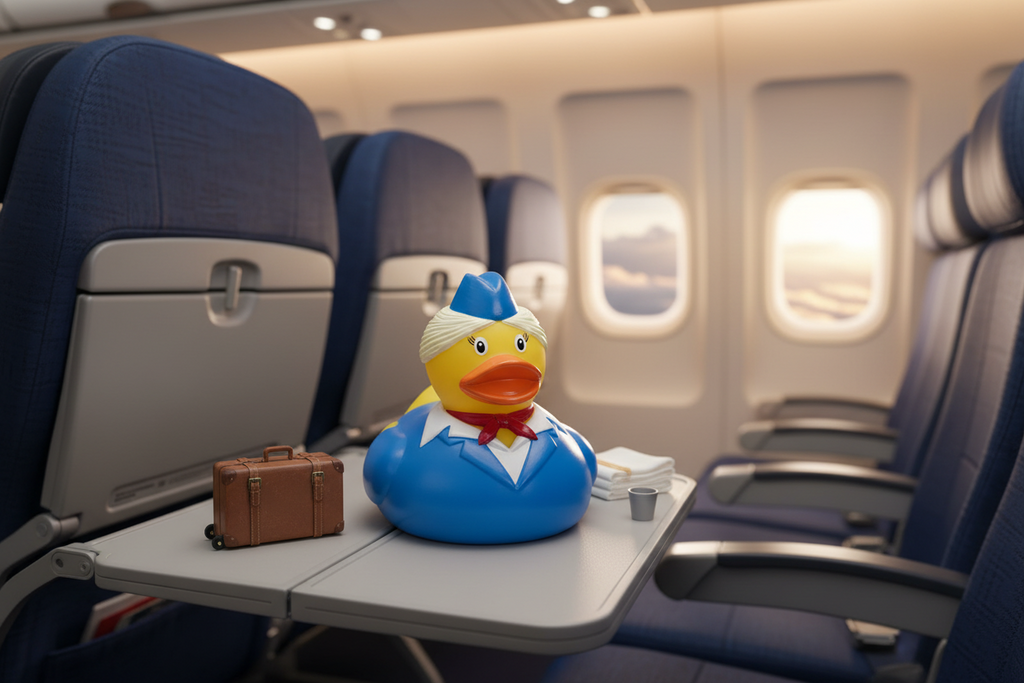 Flight Attendant Duck