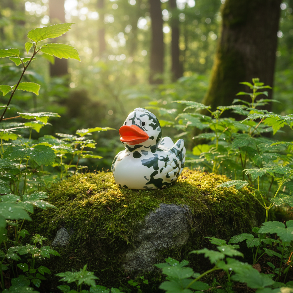 Duck Camo - White