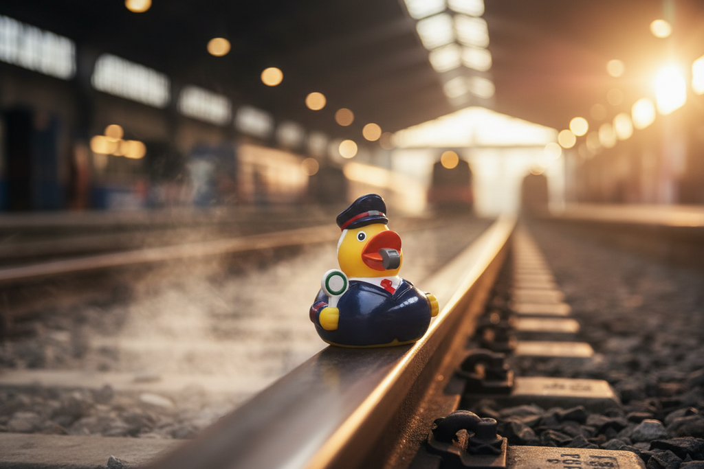 Train Driver Duck