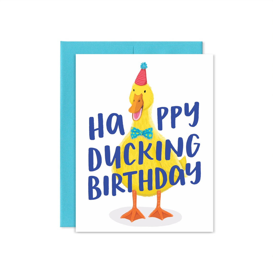Biglietto d'Auguri Anatra