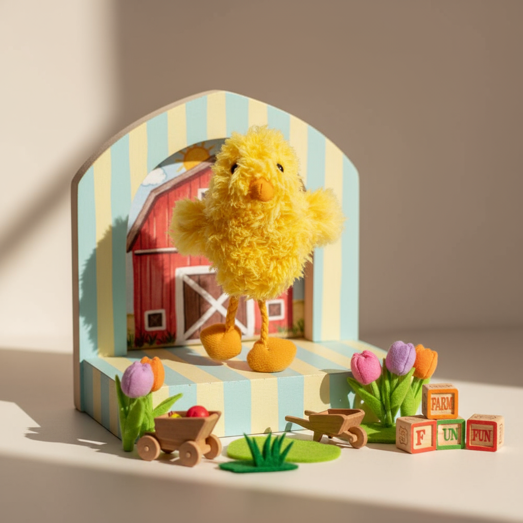 Chick Finger Puppet