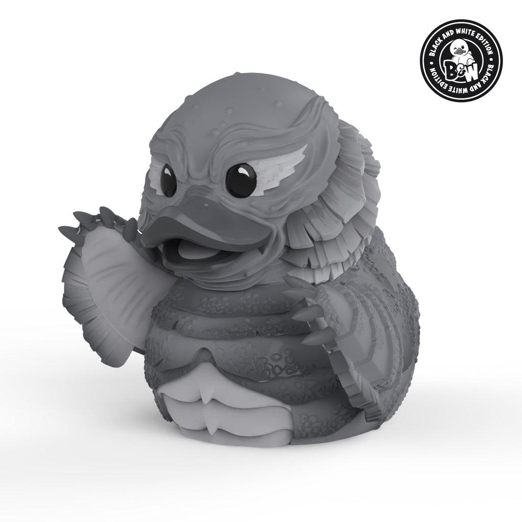 Canard Universal Monsters: L'Étrange Créature du lac noir TUBBZ (Noir & Blanc - First Edition) - vue 8