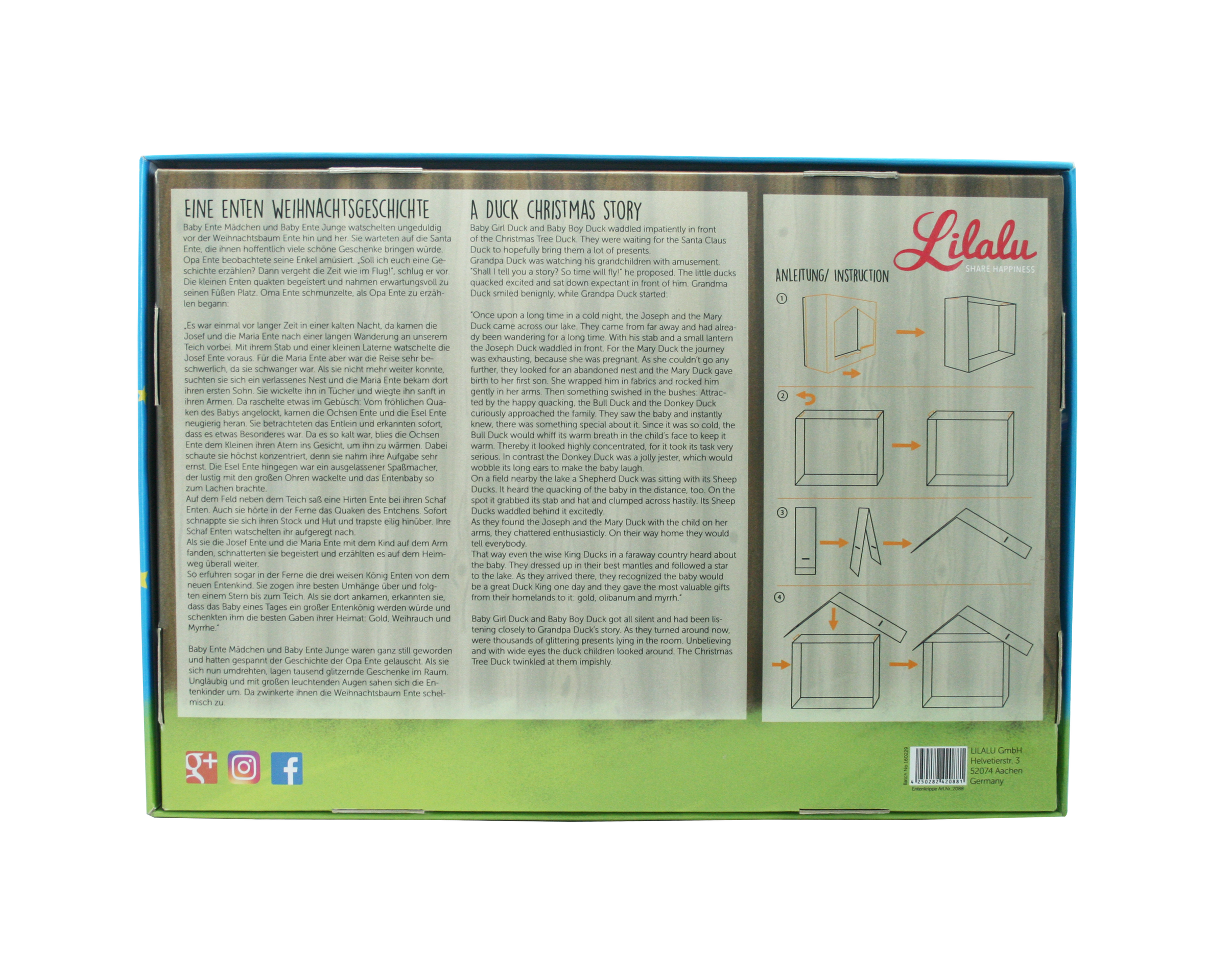 Crèche Canard de Lilalu