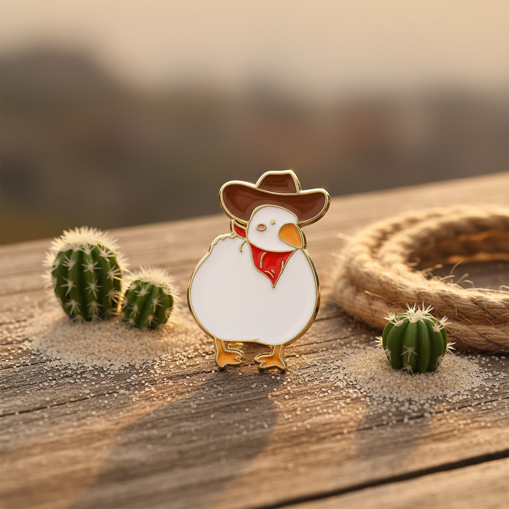 Spilletta Anatra Bianca Cowboy