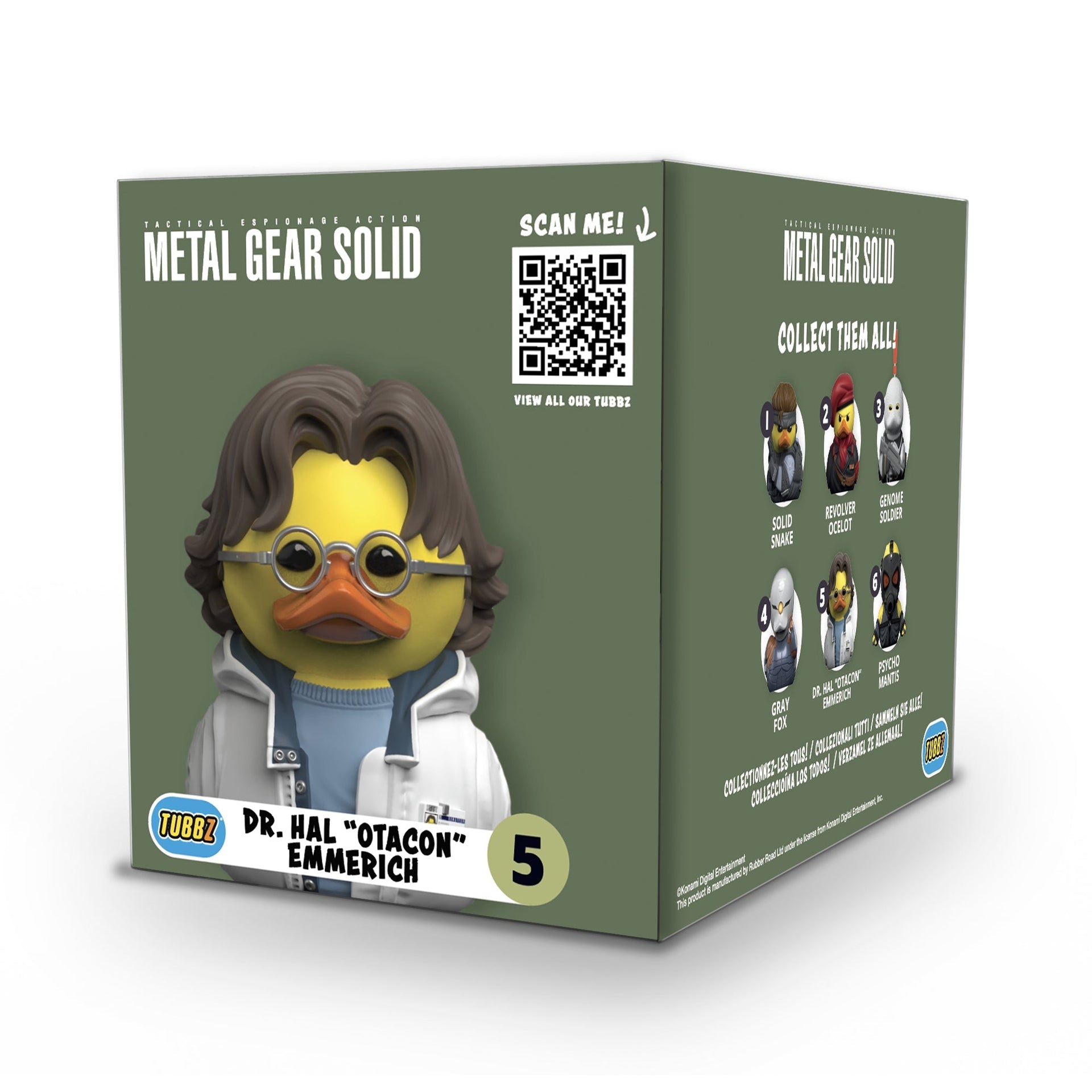 Anatra Dr. Hal "Otacon" Emmerich (Edizione con scatola)