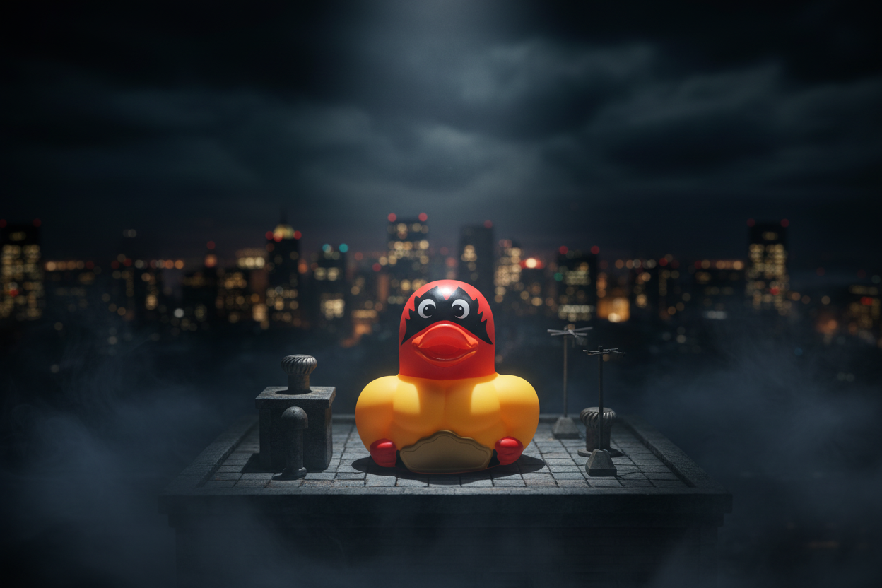 Wrestler Duck