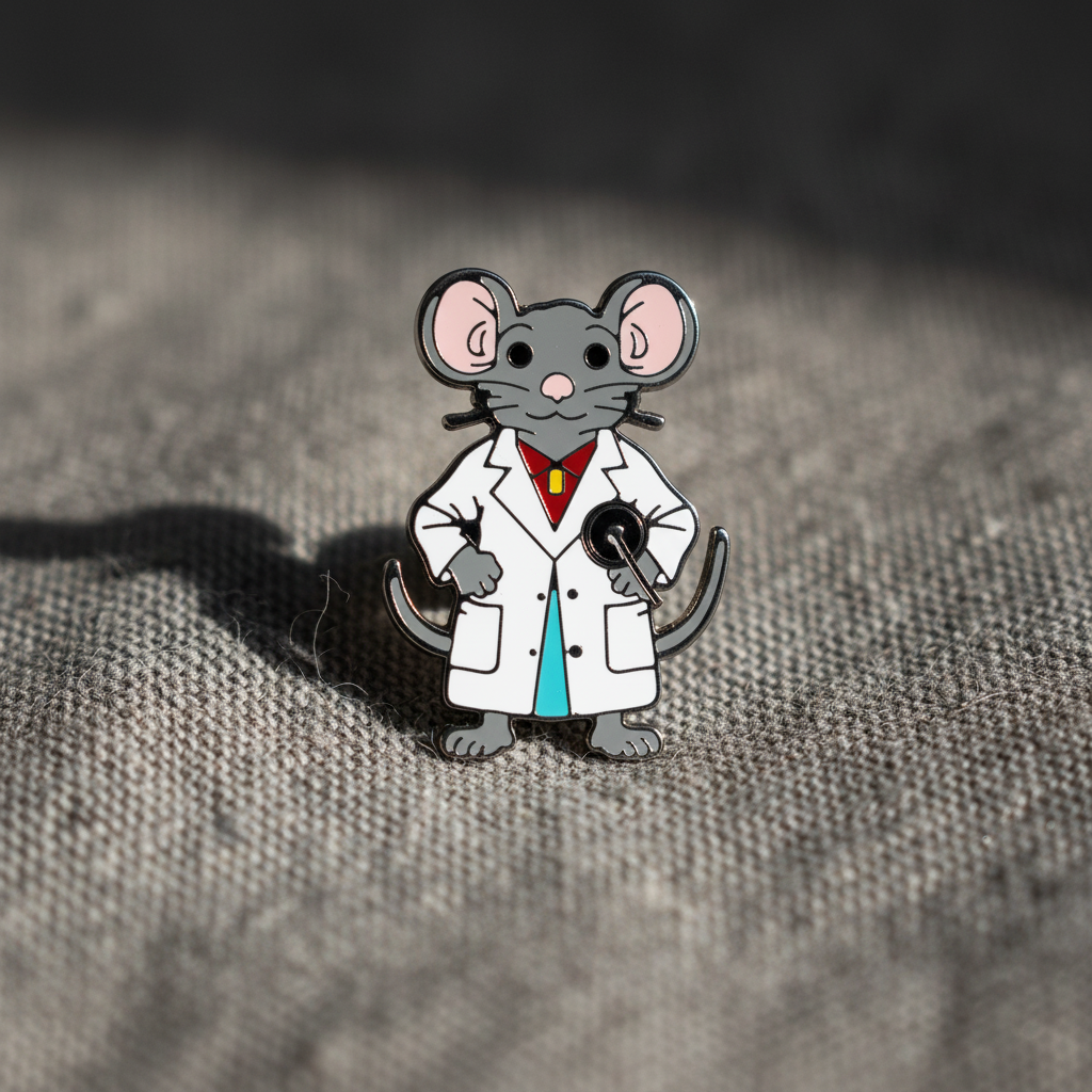 Pin's Souris Docteur