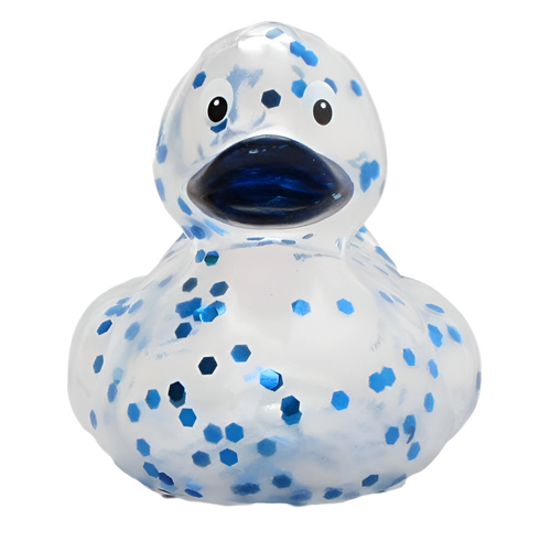 Canard Bleu à paillettes