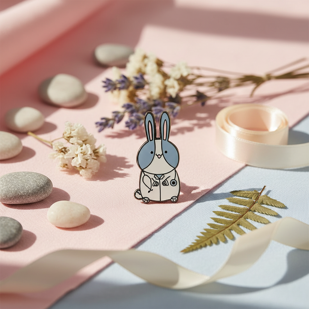 Pin's Lapin Docteur