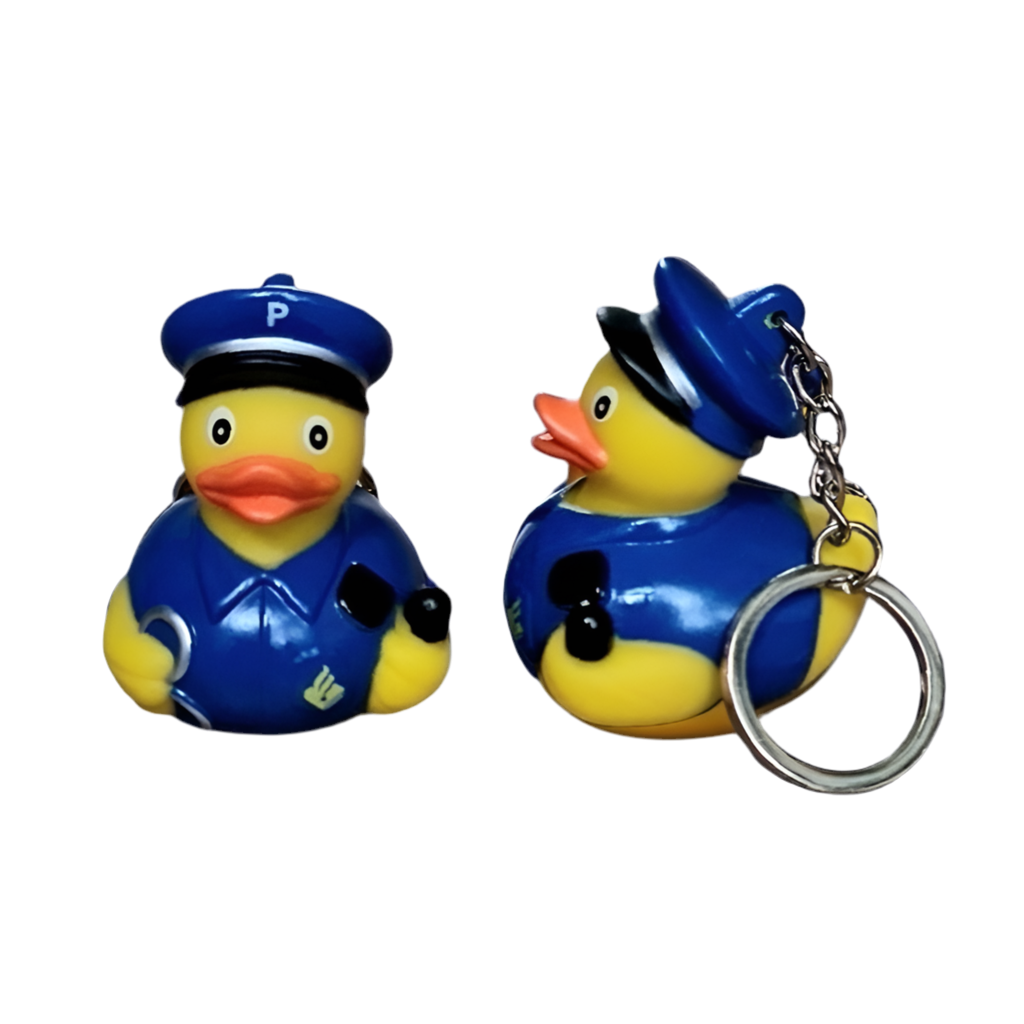 Portachiavi Anatra Poliziotto