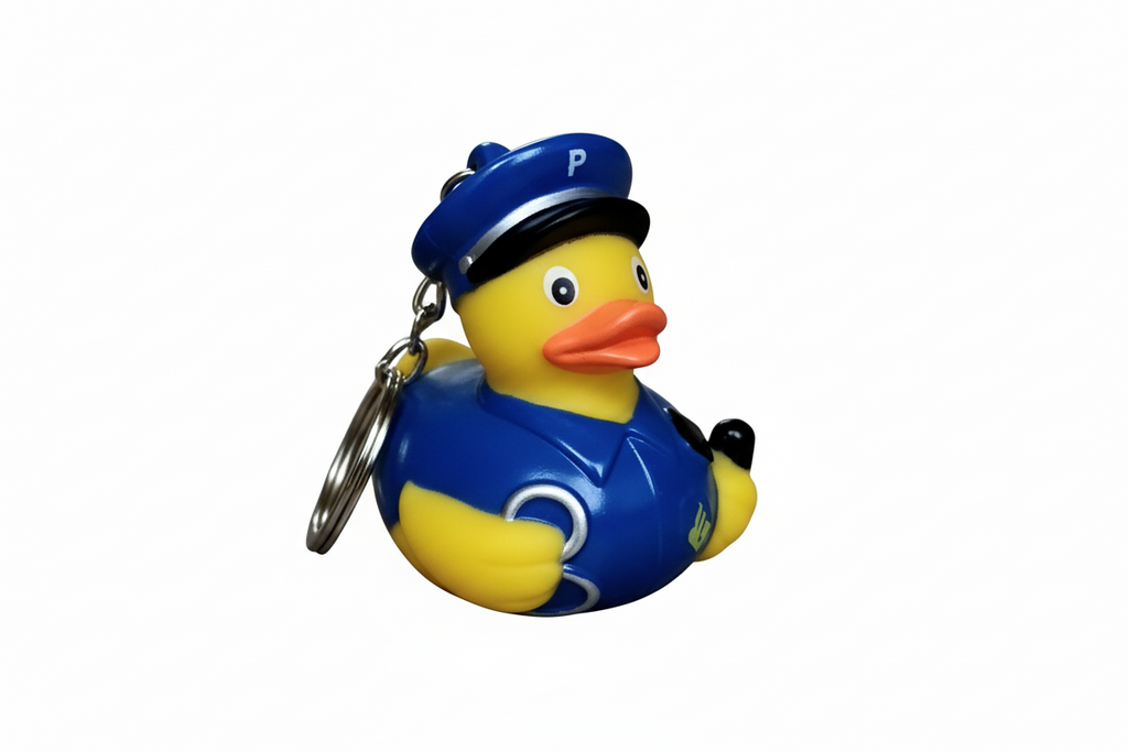 Portachiavi Anatra Poliziotto