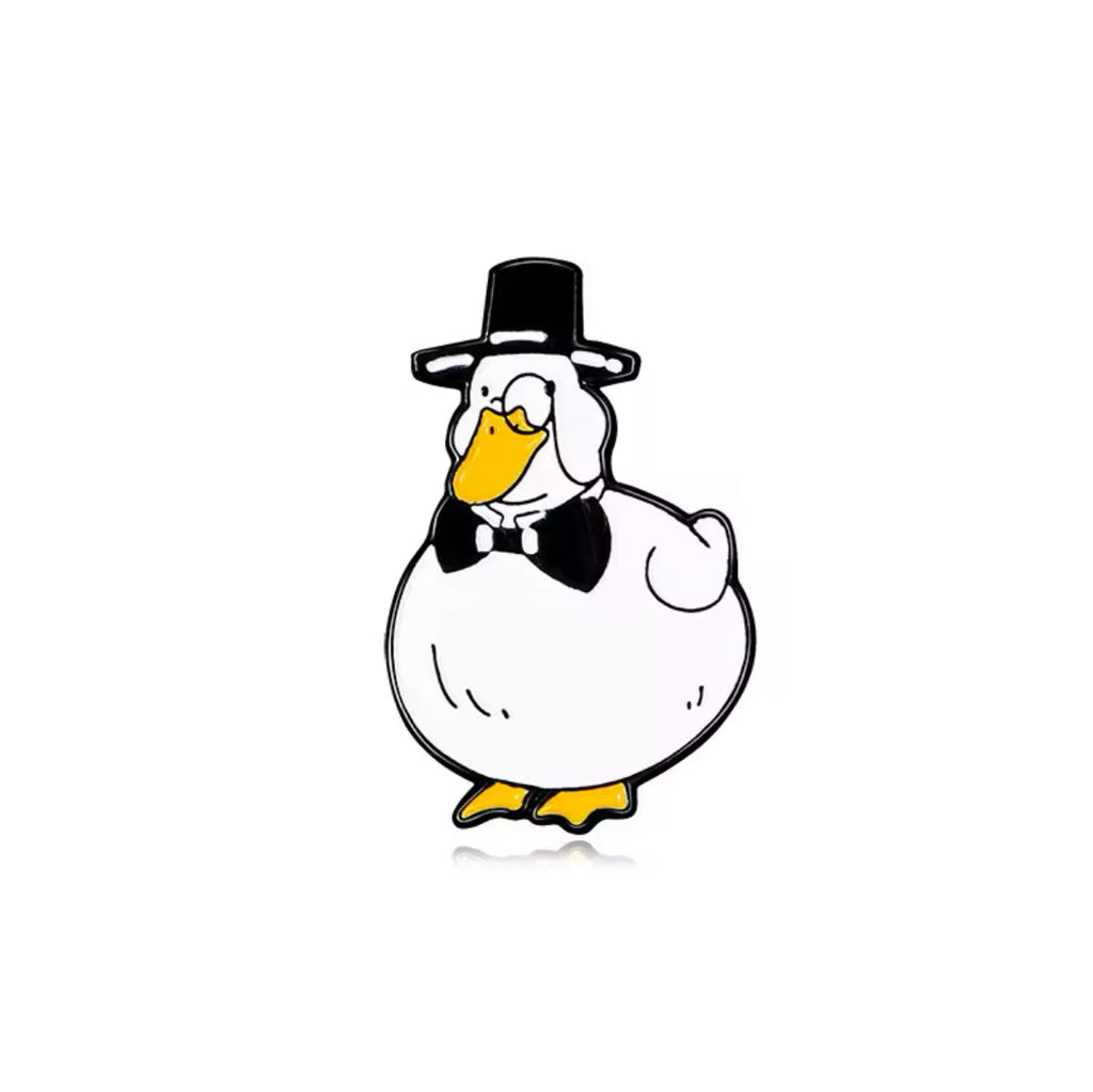 pins canard blanc gentleman