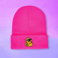 Bonnet Enfant Canard Jaune Lunettes de Soleil