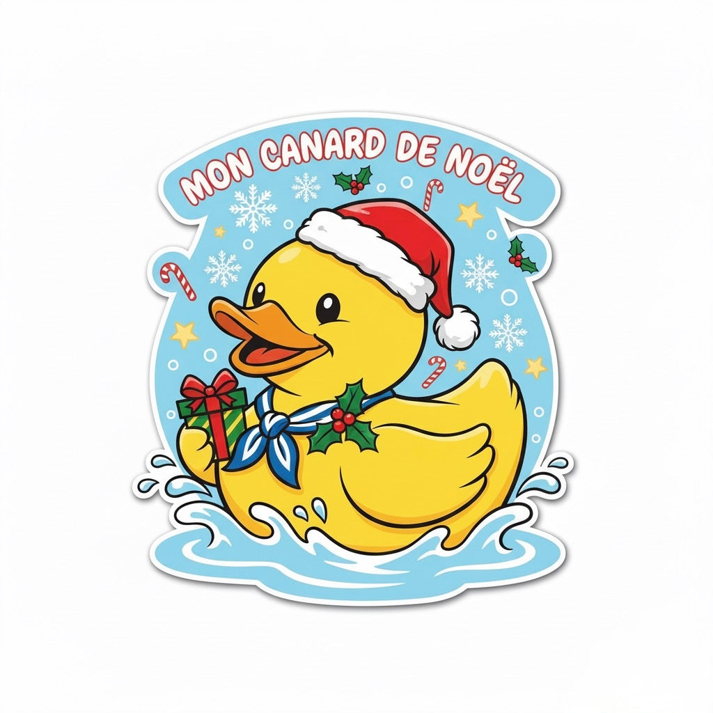 Magnet “Mon Canard de Noël”
