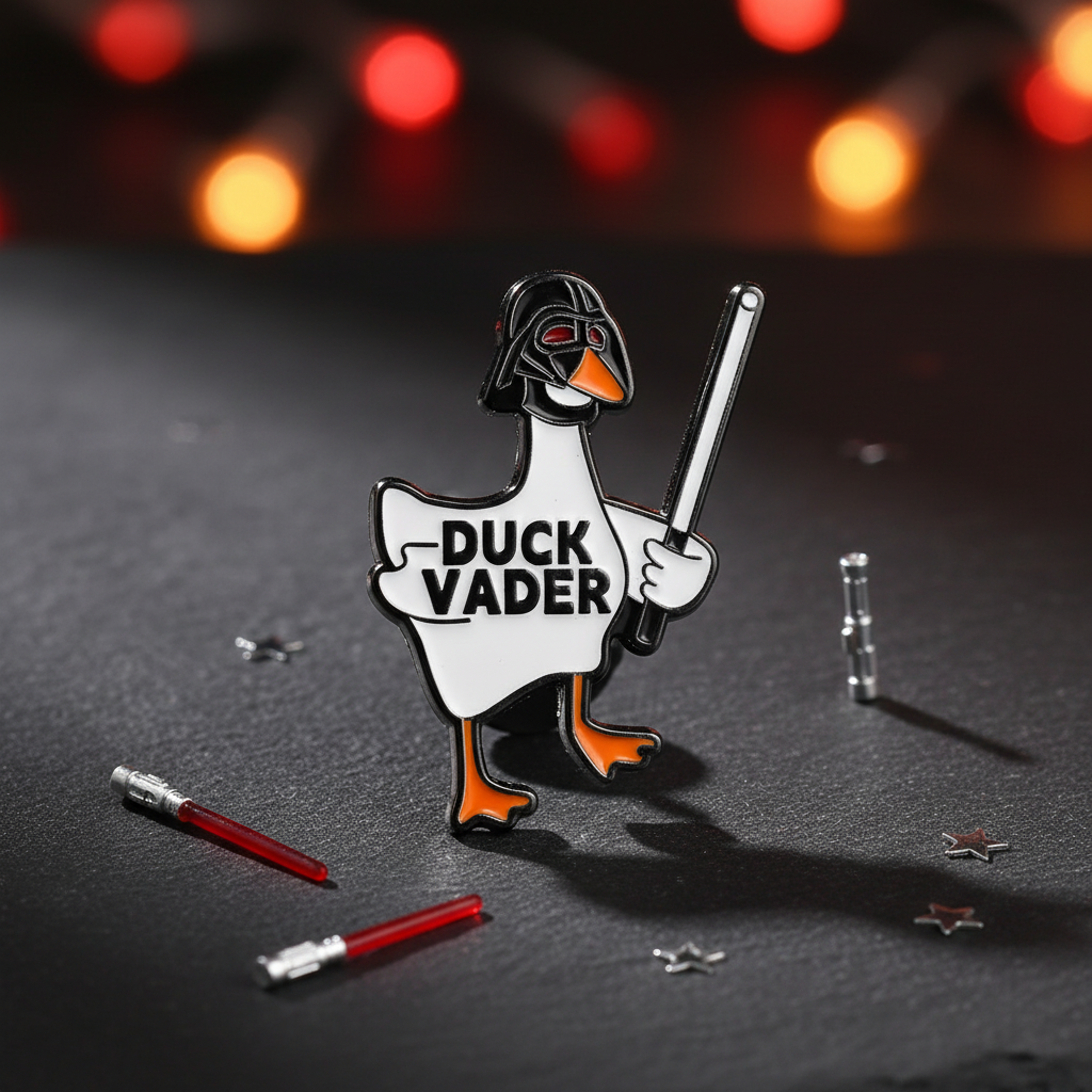 Pin Anatra Bianca Duck Vador
