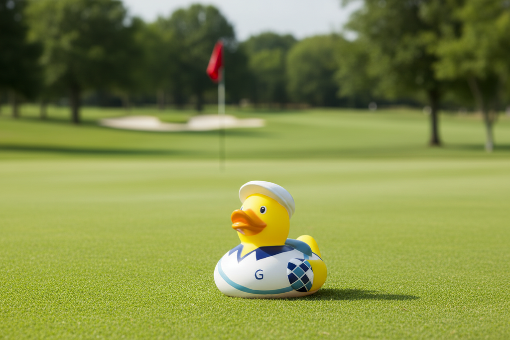 Golfing Duck