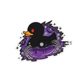 Gothic Duck Sticker – Dark Duck