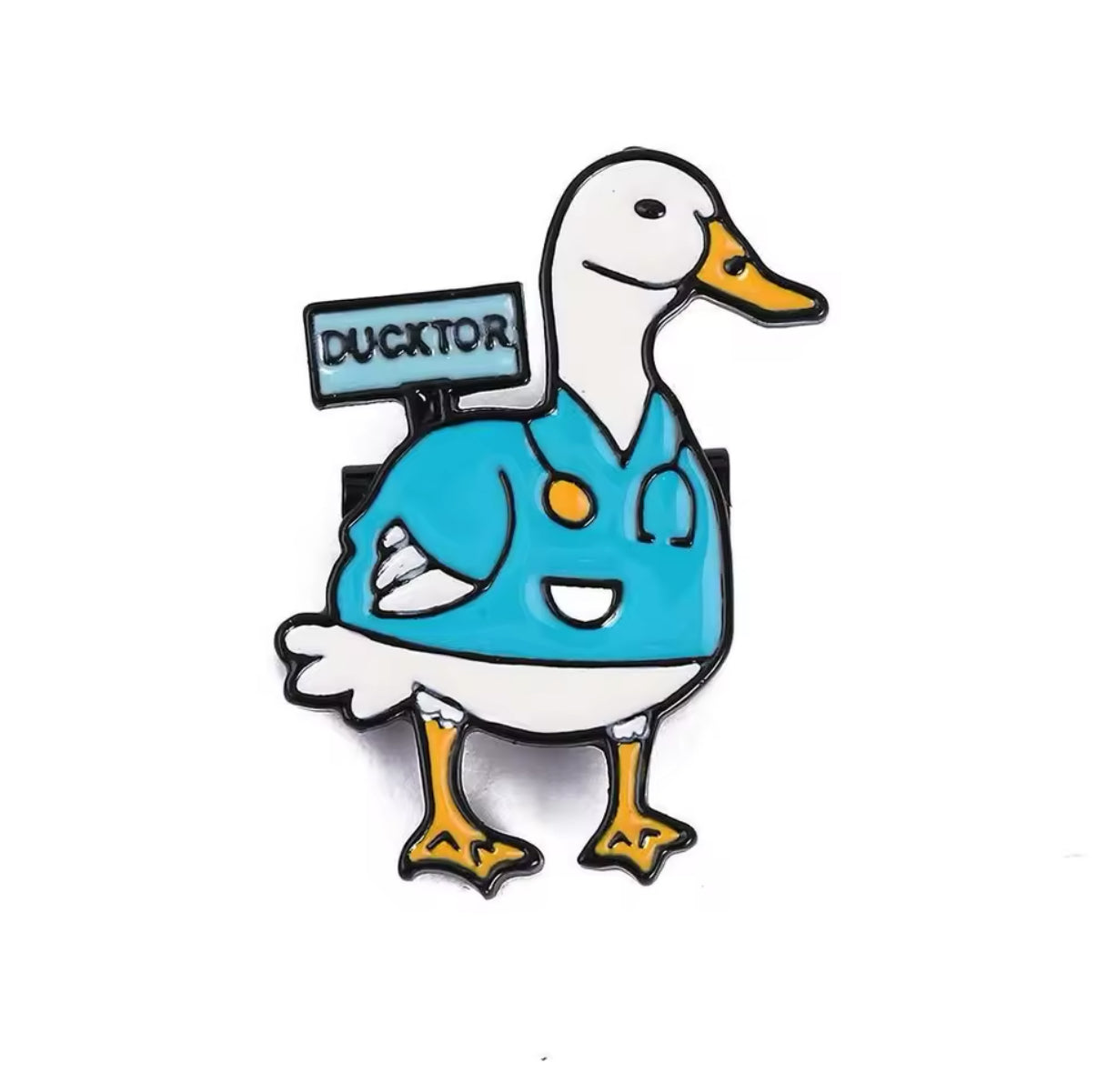 pins canard blanc ducktor 1