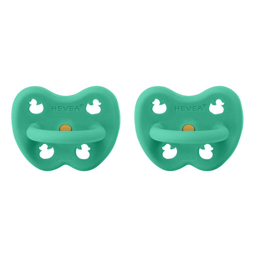Pack de 2 Sucettes Canard Pop of Green