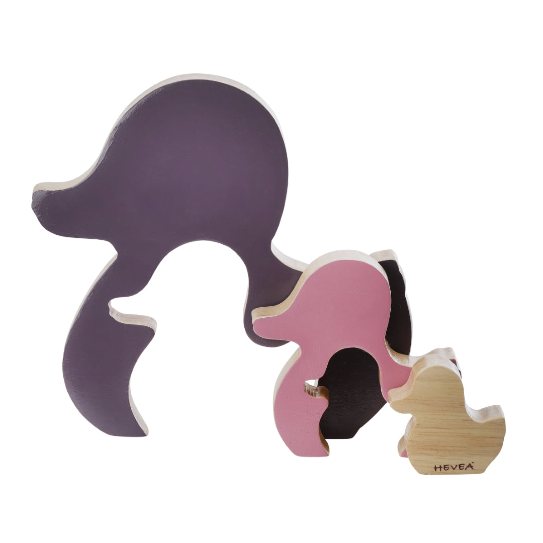 Kawan Duck Rubberwood Amethyst