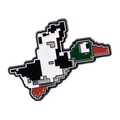 Spilla Anatra Selvatica Pixel Art