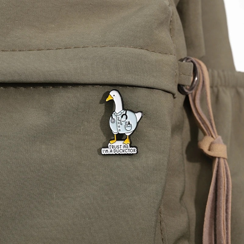 Pin's Canard Blanc Ducktor