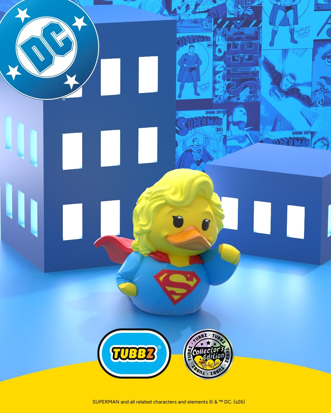 DC Comics Duck: Supergirl TUBBZ (Collector's Edition)