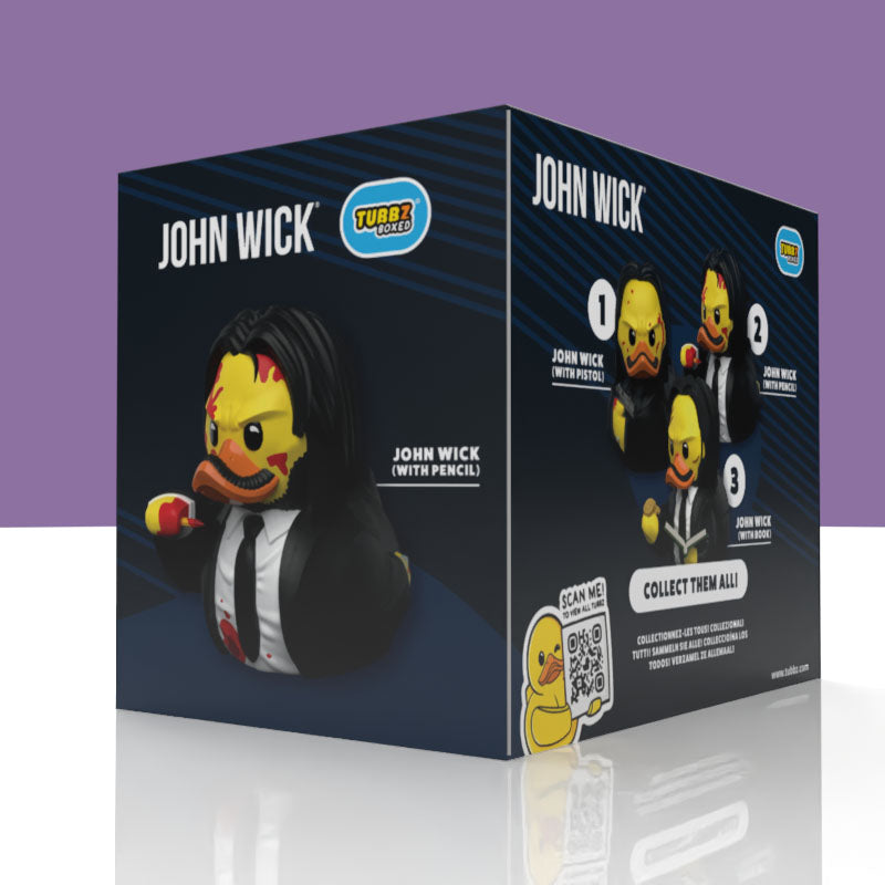 Anatra John Wick con Matita (Edizione con Scatola)