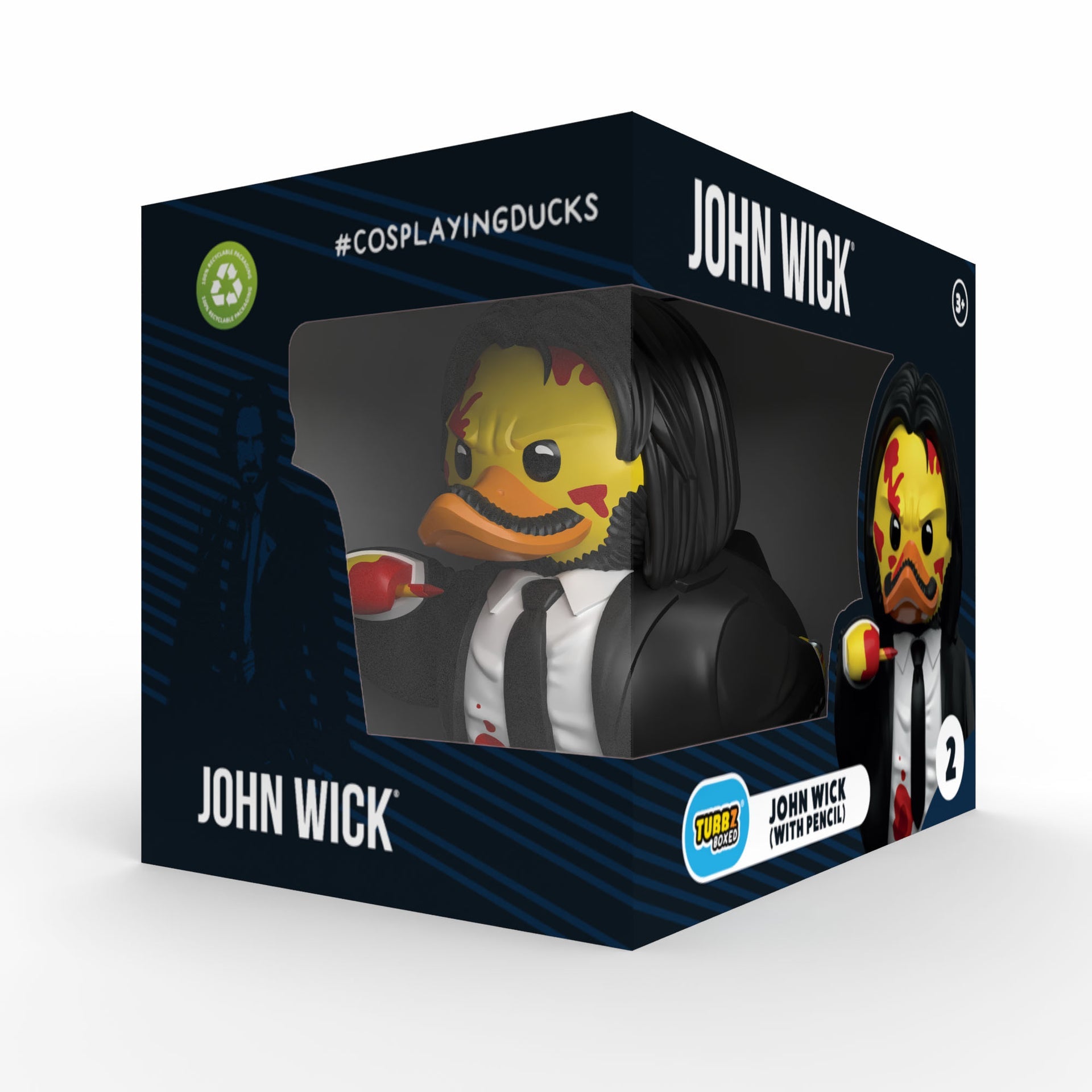 Anatra John Wick con Matita (Edizione con Scatola)