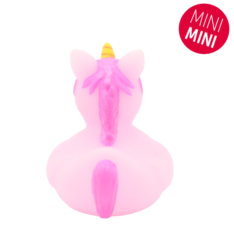 Mini Canard Licorne Rose
