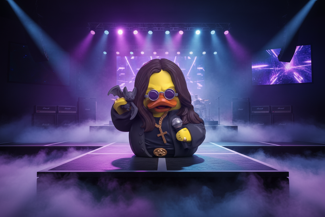 Anatra Ozzy Osbourne TUBBZ (Prima Edizione)