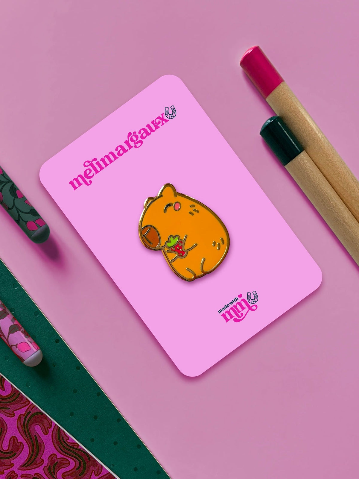 Capybaras | Pin’s emaillés — vue 2