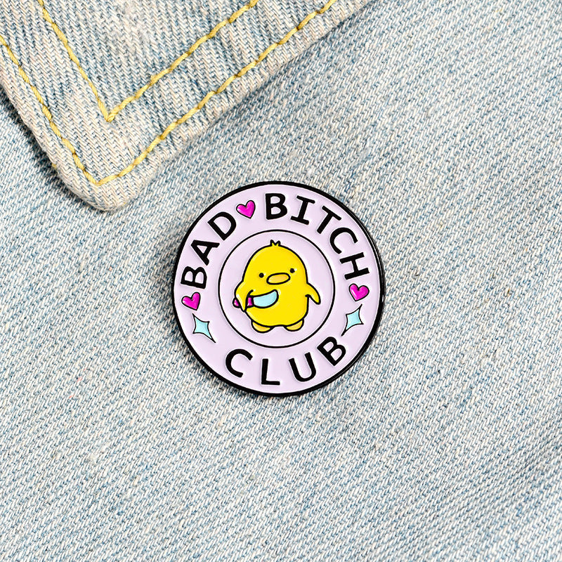 Spilla Anatra Bad Bitch Club
