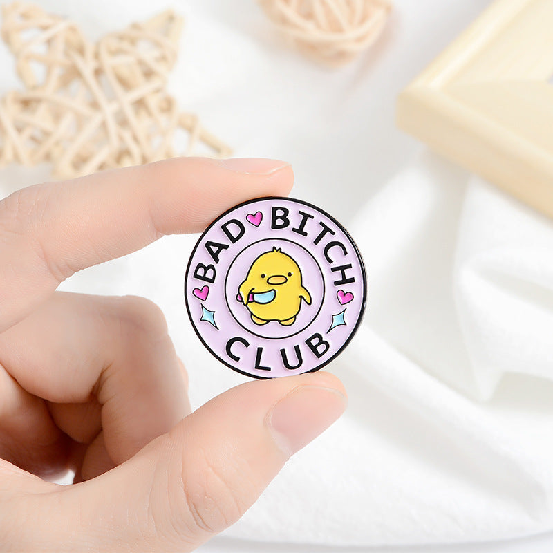 Spilla Anatra Bad Bitch Club