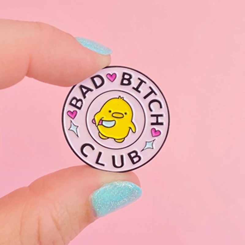 Spilla Anatra Bad Bitch Club