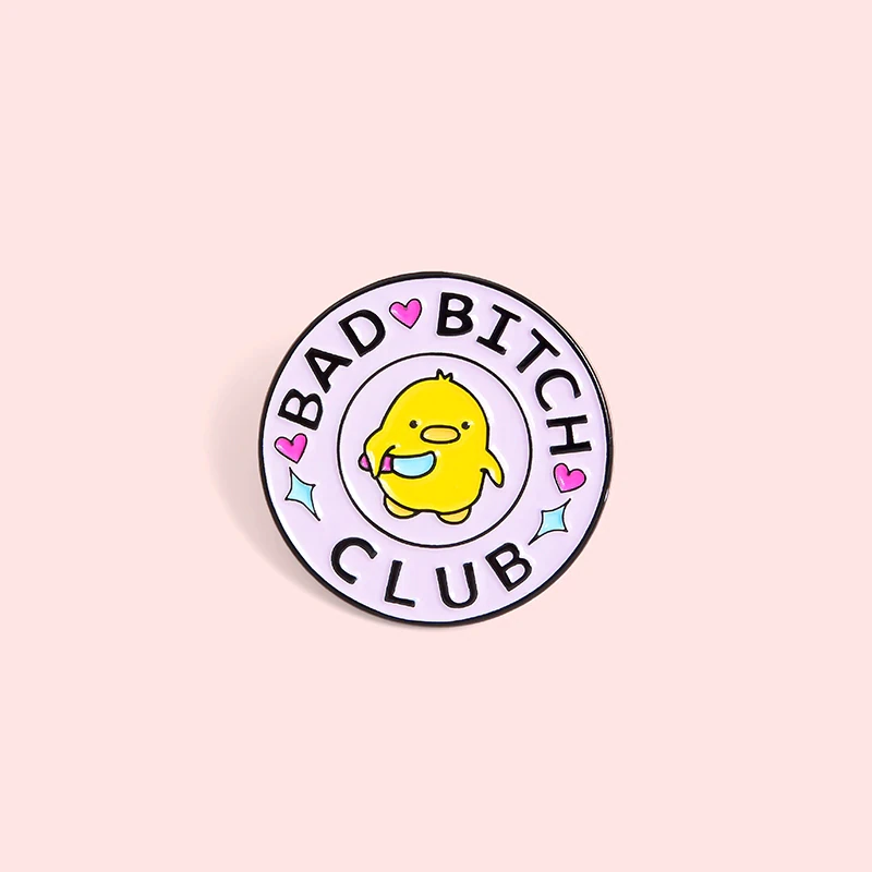 Spilla Anatra Bad Bitch Club