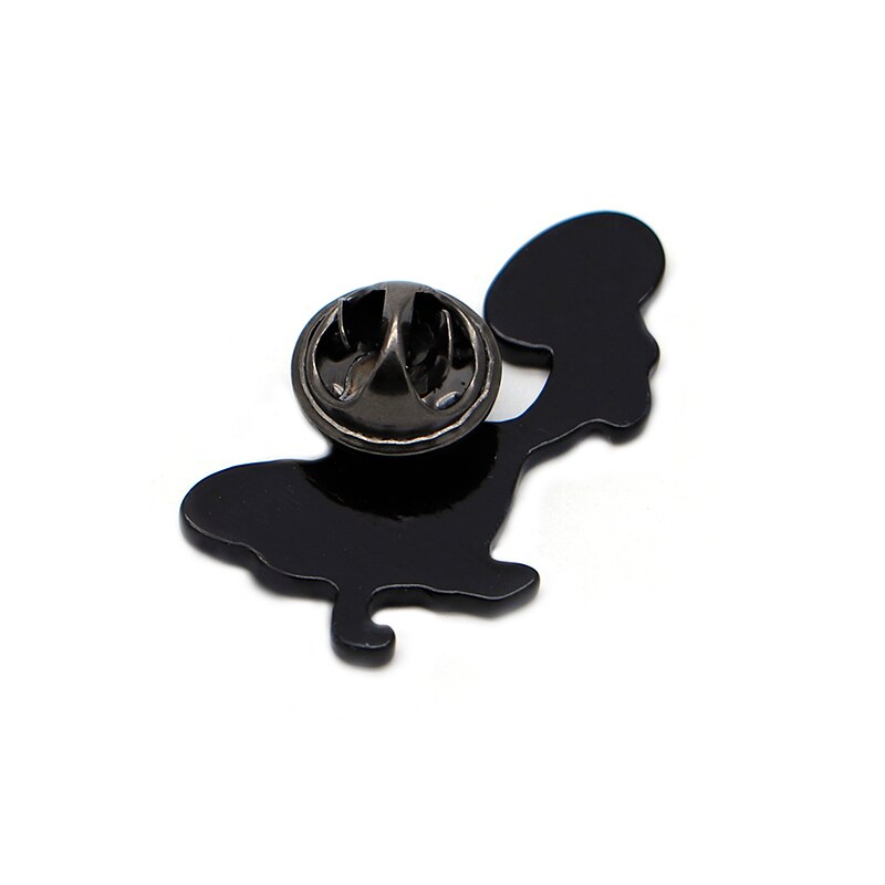 Pin's Canard Blanc avec Panneau