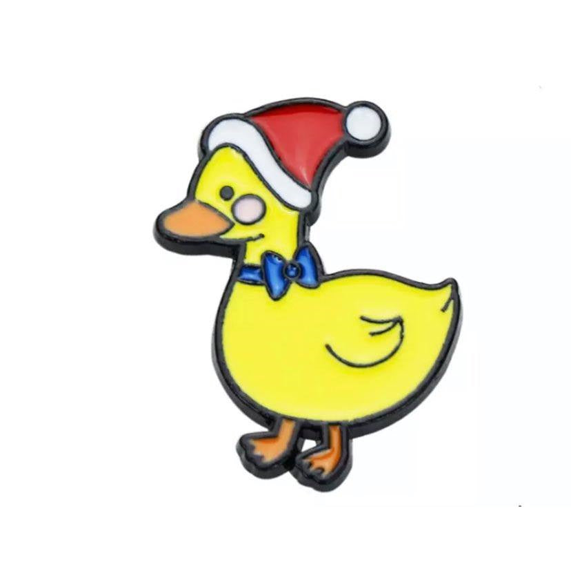 Pin's Canard Bonnet de Noël