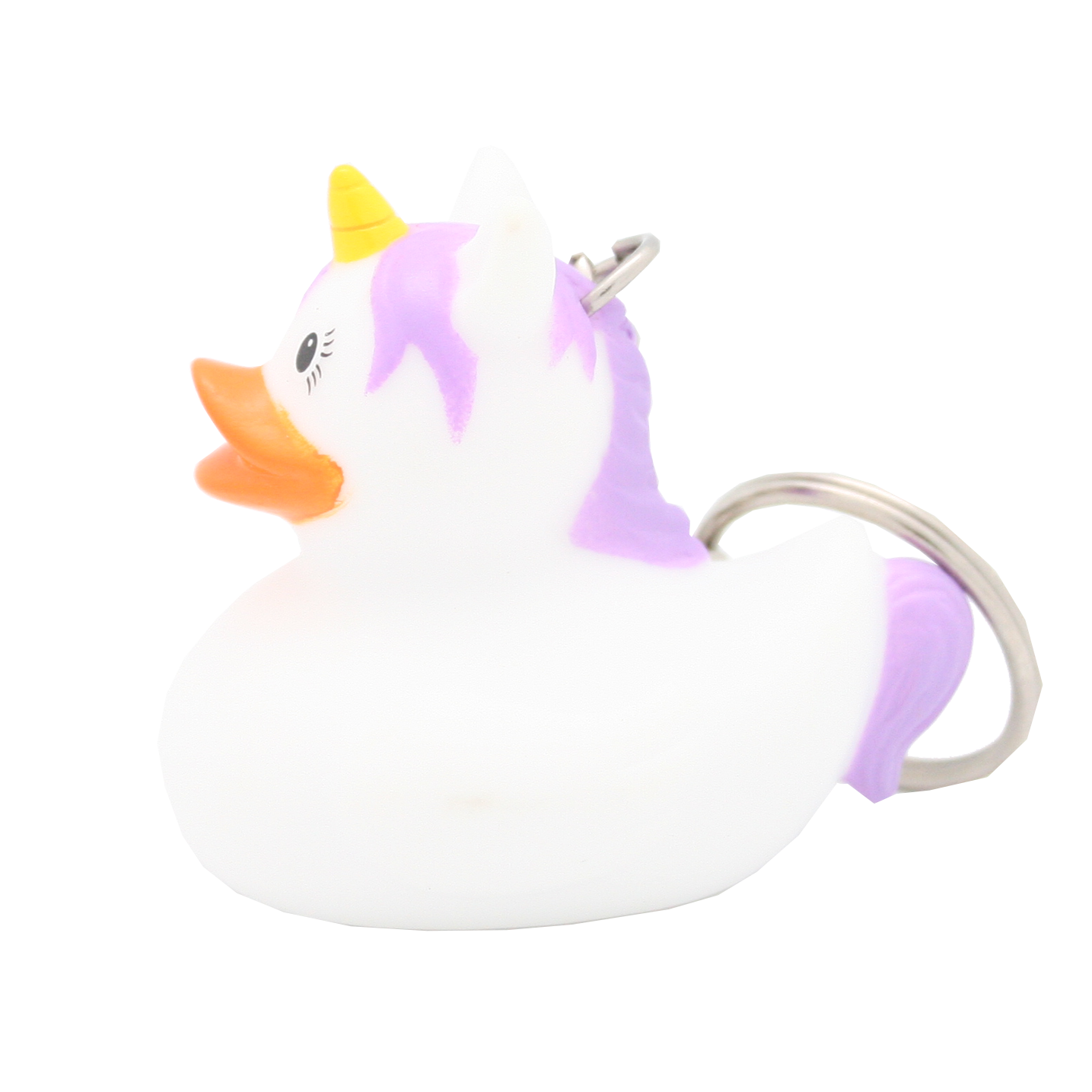 Porte-Clés Canard Licorne Blanche