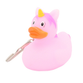 Porte-Clés Canard Licorne Rose