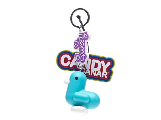 Portachiavi Anatra Blu Candy