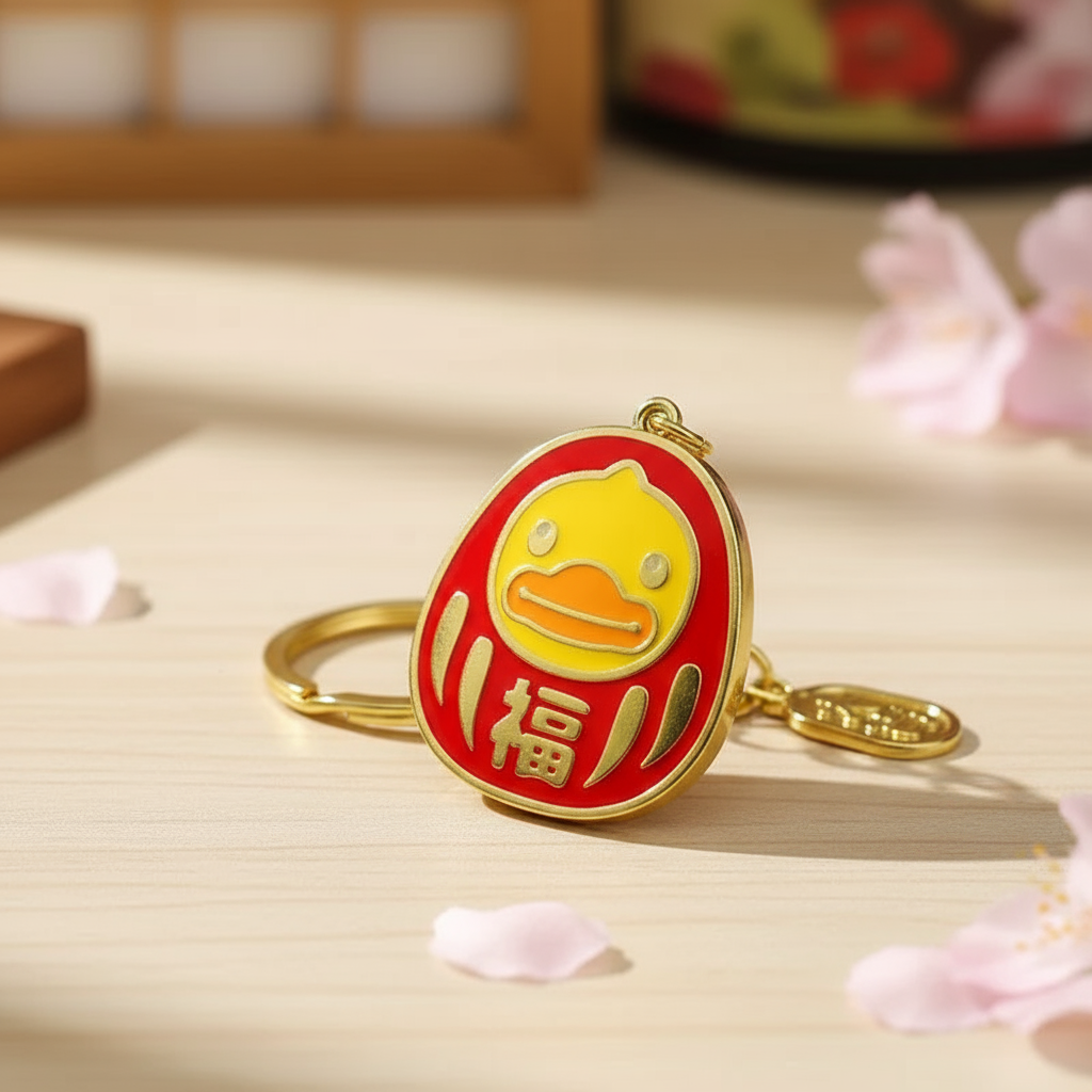 Portachiavi Anatra Daruma