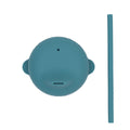 Couvercle et Mini Paille Bleu Canard We Might Be Tiny - OFCK.fr