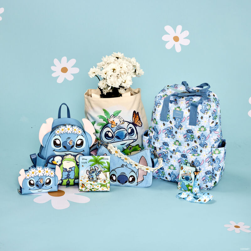 Mini Zaino Lilo & Stitch - Stitch Springtime Daisy