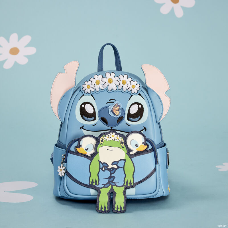 Mini Zaino Lilo & Stitch - Stitch Springtime Daisy
