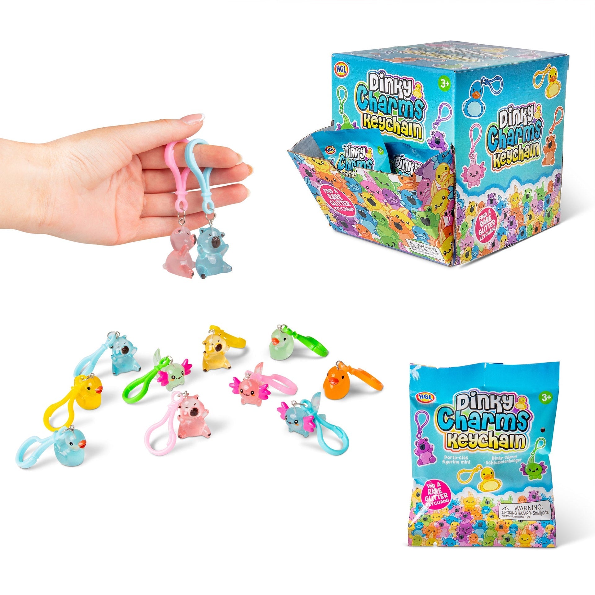 DINKY CHARM KEYCHAINS
