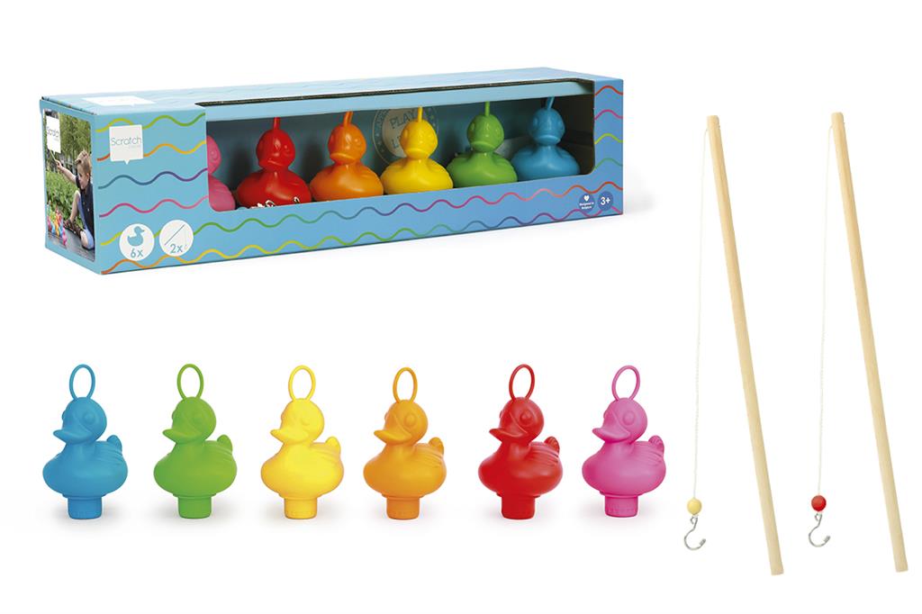 Fishing Ducks Set - Rainbow