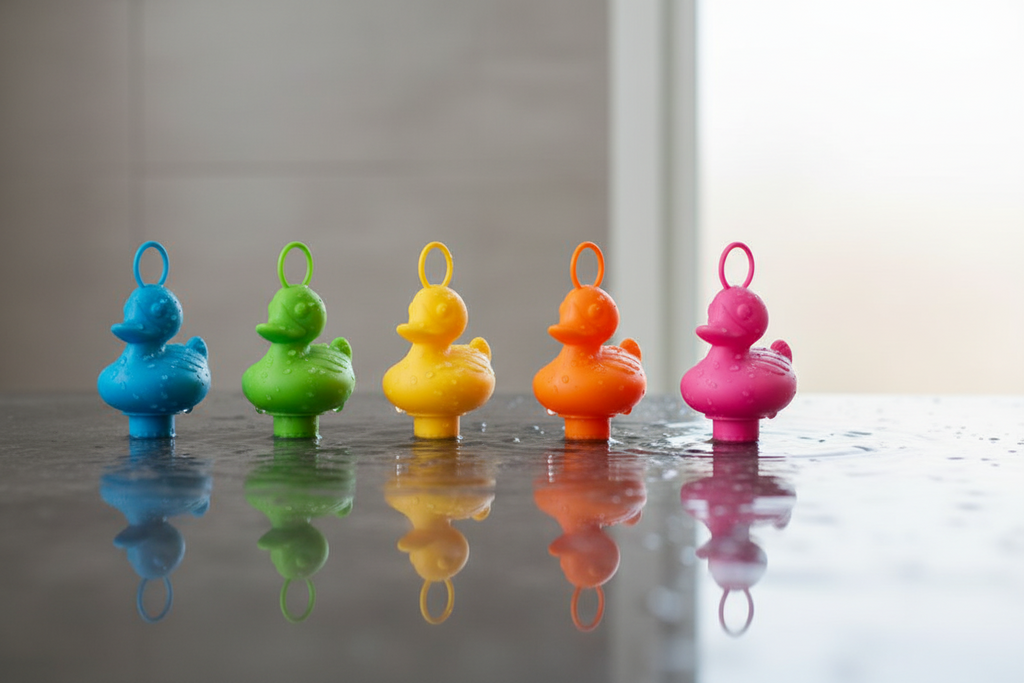 Anatra di Pesca alle Anatre - Arcobaleno