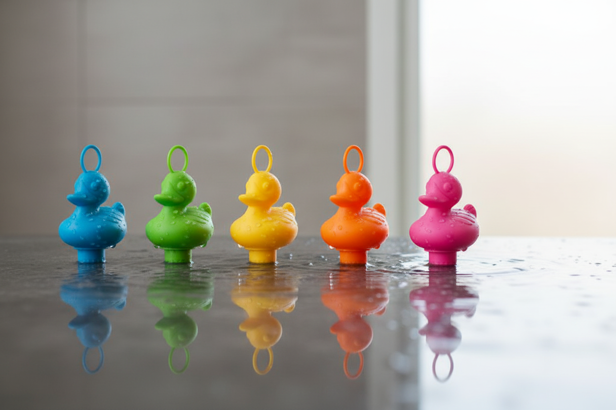 Anatra di Pesca alle Anatre - Arcobaleno